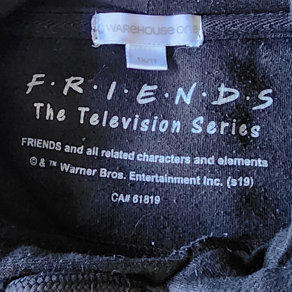 Friends Warehouse one pullover hoodie size 1X - Picture 3 of 6